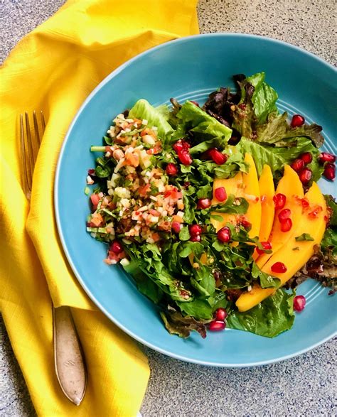 Mango And Wild Rocket Salad With A Chilli Lime Dressing Chefkraft