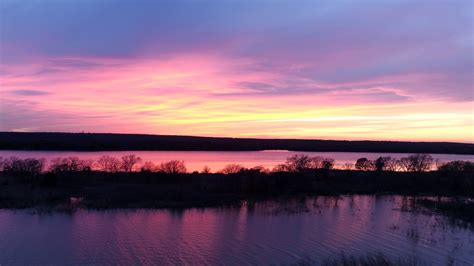 Lake Sunset - Drone Photography