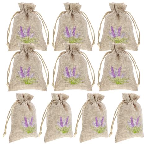 Masteelf 10pcs Empty Sachet Gift Sachet Bag Refillable Lavender Sachet