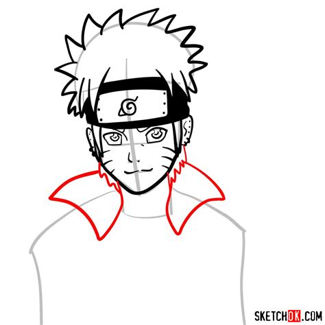 Draw Naruto Face