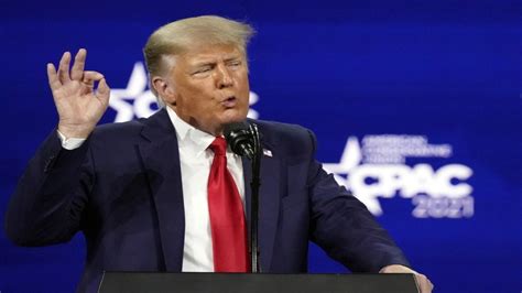 Trump Pushes America First Agenda Slams Biden In Cpac Speech On