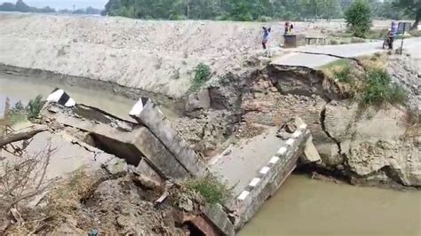 Bridge Collapses In Bihar S Siwan District Second Incident In Less