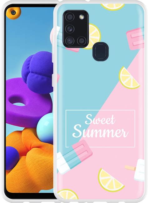 Samsung Galaxy A21s Hoesje Sweet Summer Designed By Cazy Bol