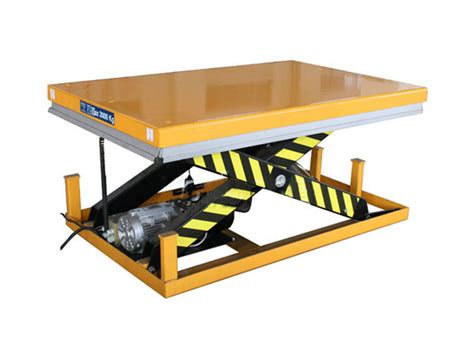 Hw Electric Stationary Lift Table Platform Loading Capacity Kg