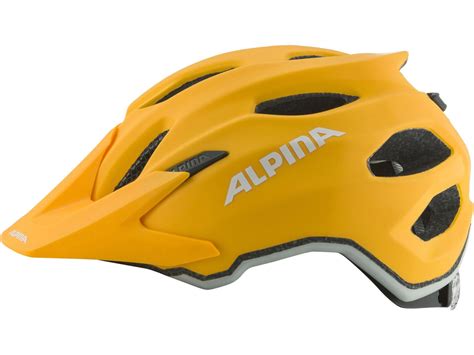 Alpina Carapax Jr Burned Yellow Matt Biker Boarder De