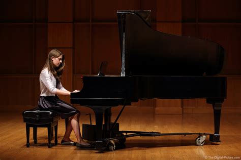 Piano Recital In Concert Hall