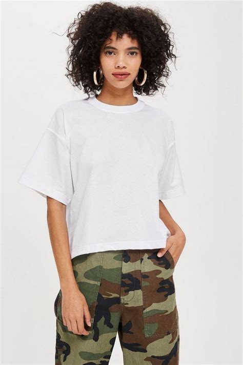 Oversized Boxy T Shirt T Shirts Clothing Topshop Boxy Tee Shirt