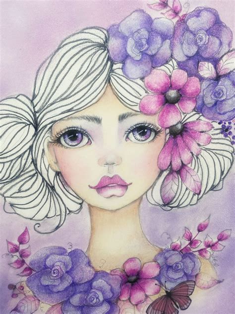 Pin By Corina Martinez On Rostros Unicos Big Eyes Art Kawaii Cat