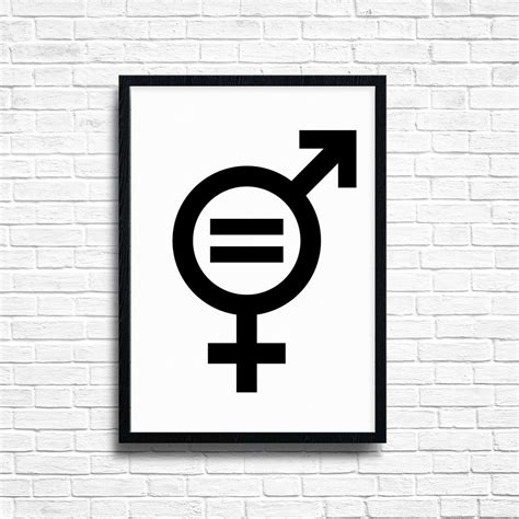 Gender Equality Poster Art