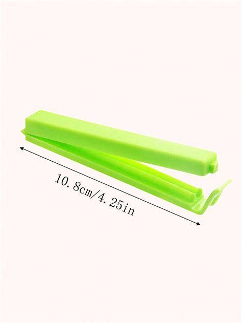 4pcs Food Sealing Clips Plastic Sealing Bag Clips For Candy And Snack