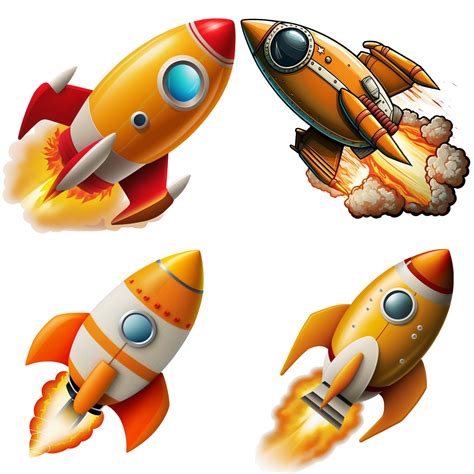 Clipart Rocket Ship