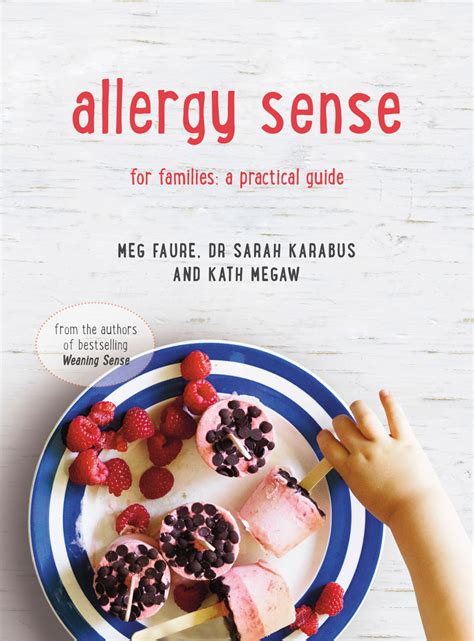 Allergy Sense For Families Book Afsa