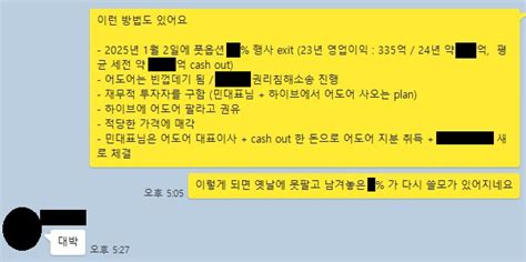 지분 20로 뉴진스·어도어 삼키기민희진 대박 외친 탈취 계획은