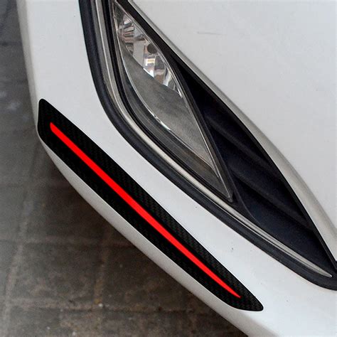 Pieces Bumper Scratch Protection Car Front Rear Edge Corner Guard