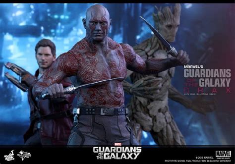 Guardiani Della Galassia Hot Toys Rivela Le Foto Di Drax