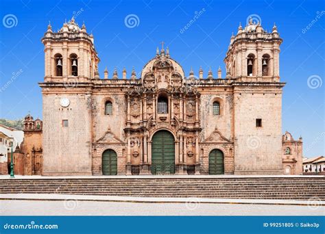 Cusco Cathedral Stock Image Image Of Religion Travel 99251805