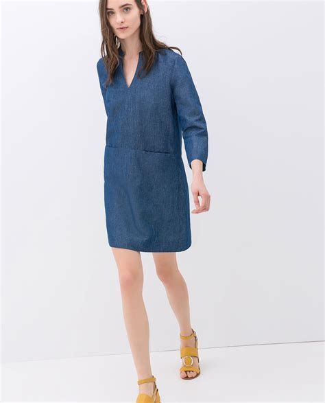 38 New Dress Shirt Dress In Zara