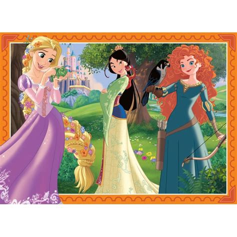 Ravensburger Disney Princess 4 X 42 Piece Jigsaw Puzzle Bumper Pack