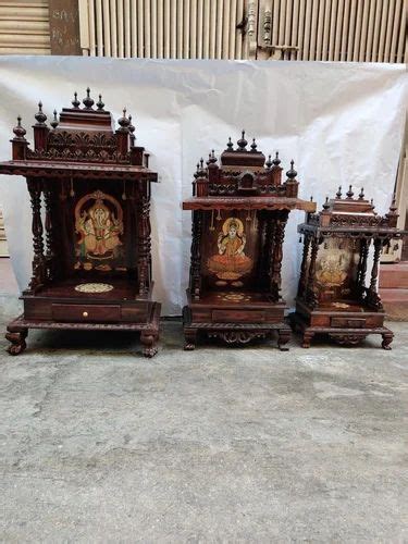 Rose Wood Pooja Mandir For Home At 65000 Piece In Chennai ID