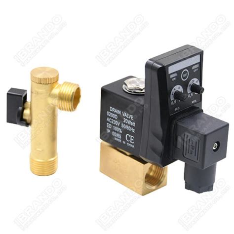 Katup Solenoid Kompresor Udara Boge 644006101 644006301 644004401 644004501