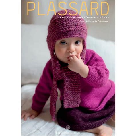 Catalogue Plassard Layette Automne Hiver Nº 182