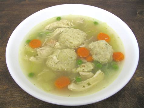 Menu Licious Chicken Noodle Matzo Ball Soup