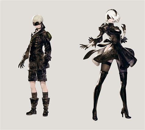 Nier Automata B S A Android Automata Game Nier Ps Robo