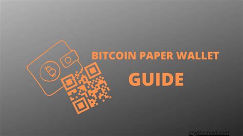 4 Best Bitcoin Paper Wallet Generator How To Create Bitcoin Paper Wallet