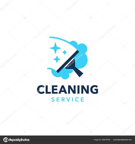 Professional Cleaning Company Logo Design Modern Flat Design Style Your