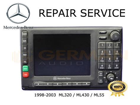 Repair Service for 1998 - 2003 Mercedes Benz ML320 ML430 ML55 Navigati