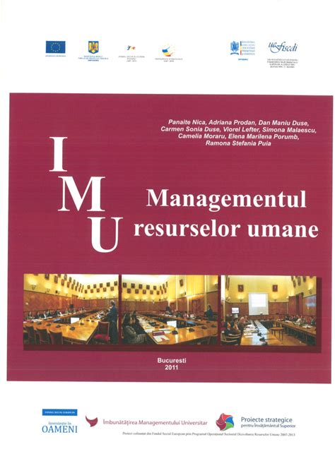 PDF 5 Managementul Resurselor Umane