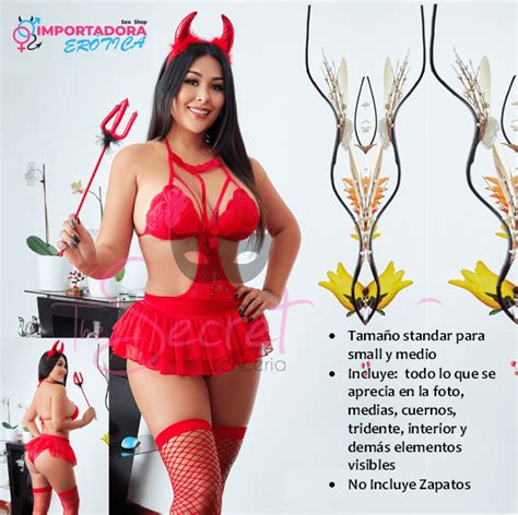 Lencería Disfraz Diabla Mayli Importadora Erótica Sex Shop
