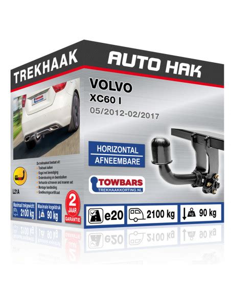 Trekhaak VOLVO XC60 I SUV 2012 2013 2014 2015 2016 2017