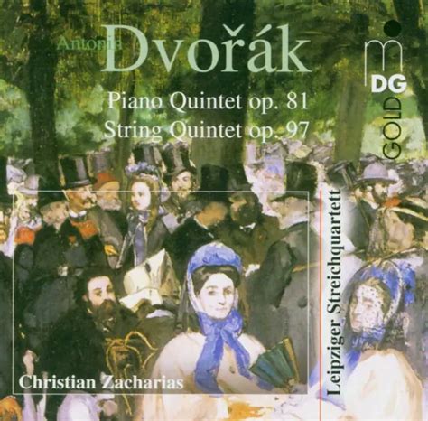 DVORAK DVORÁK PIANO Quintet Op 81 String Quintet Op 97 CD EUR