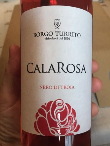 Borgo Turrito Calarosa Nero Di Troia Rosato Vivino Us