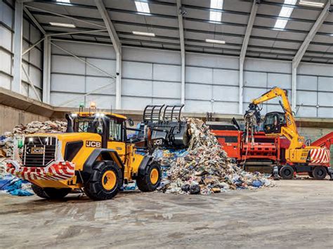 Waste Recycle Contract Hire Loading Shovels Material Handlers