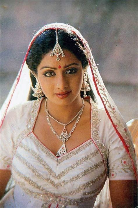 Sridevi Most Beautiful Indian Actress Vintage Bollywood Beautiful