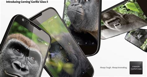 Gorilla Glass 5, the new glass that will withstand selfie-falls ...