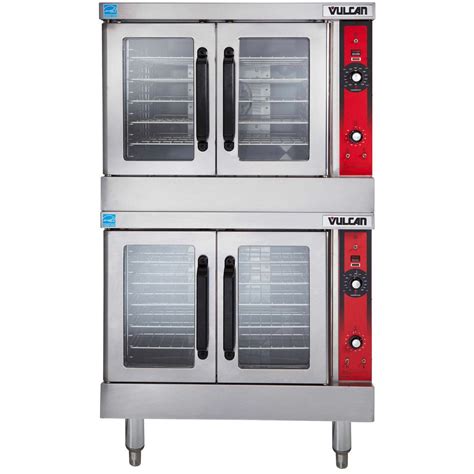 Vulcan VC55ED 240 3 Double Deck Full Size Electric Convection Oven