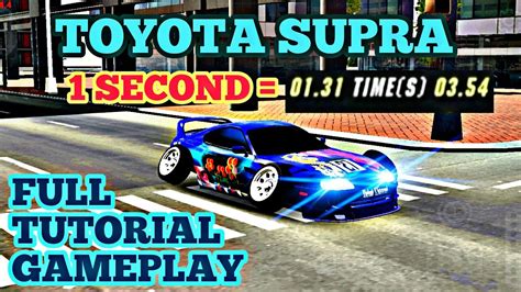 Tutorial Toyota Supra 1 Second • Car Parking Multiplayer Youtube