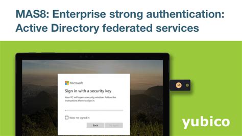 Mas8 Enterprise Strong Authentication Active Directory Federated Services