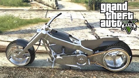 GTA V Next Gen PS4 Innovation Custom Chopper First Person Test Drive