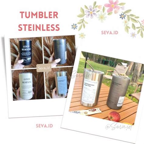 Jual Tumbler Stainless Steel 304 600 Ml Tumbler Kopi Tumblr Coffee Vacuum NUDE Jakarta