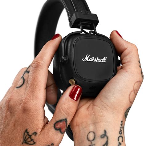 Auriculares De Diadema Marshall Major Iv Negro Bluetooth Marshall