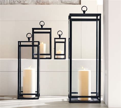 Maxwell Lantern Black Candle Holder In 2021 Lanterns Outdoor Lanterns Black Candle Holders