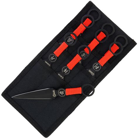 Golan Kunai Throwing Knife Set 9pc Knifewarehouse