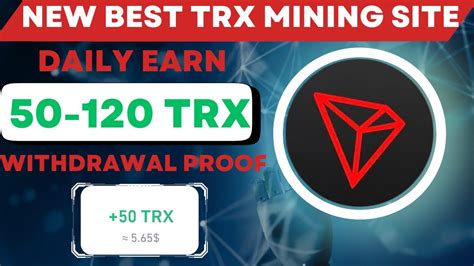 Trx Earning App New Trx Mining App 2024I Trx Mining Site Free TRX