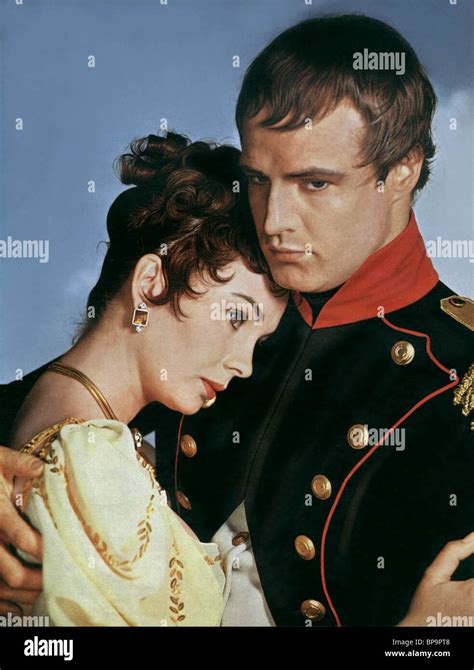 Jean Simmons Marlon Brando Desiree 1954 Stockfotografie Alamy