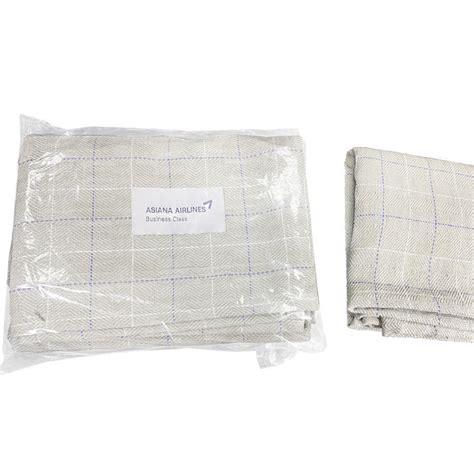 Aircraft Cabin Blanket Asiana Airlines Shantou Luoyi Trading Co Ltd