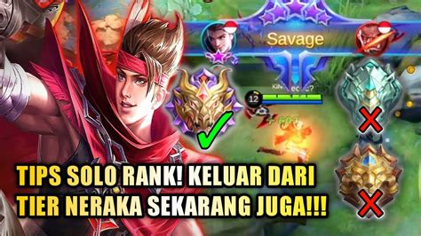 Tips And Trick Cara Winstreak Solo Rank Agar Cepat Mythic Menggunakan